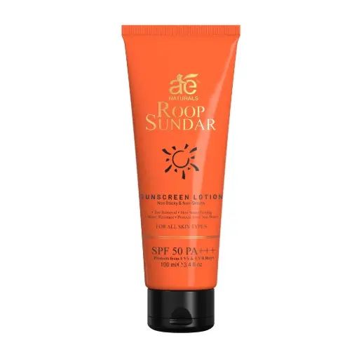 AE Naturals Roop Sundar Sunscreen Lotion SPF 50 100ml