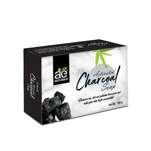 AE Naturals Activated Charcoal soap  pack of 4