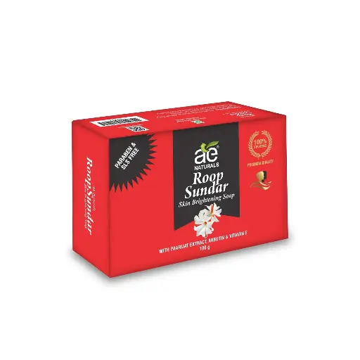 AE Naturals Roop Sundar Soap With Paarijat Extract 100g Pack Of 3